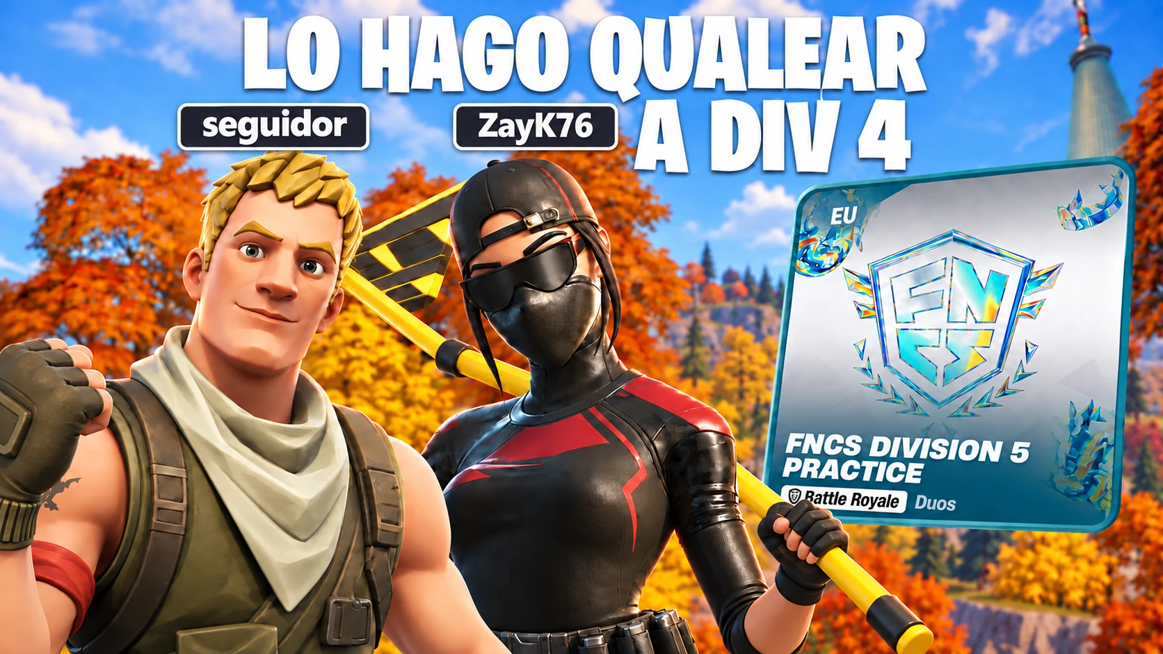 Miniatura de Zayk: Lo hago quedar seguidor